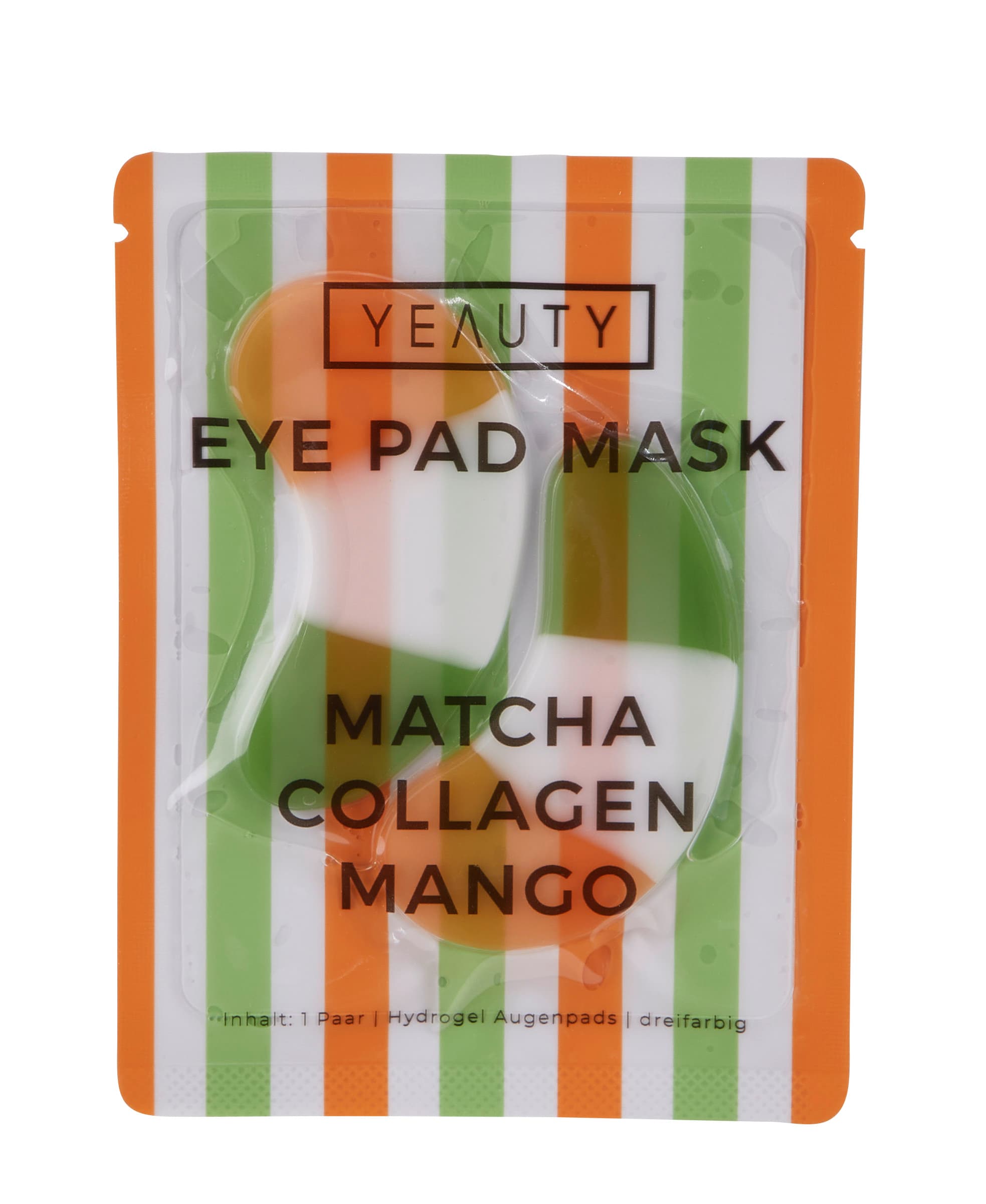 YEAUTY Eye Pad Mask Matcha Kollagen Mango