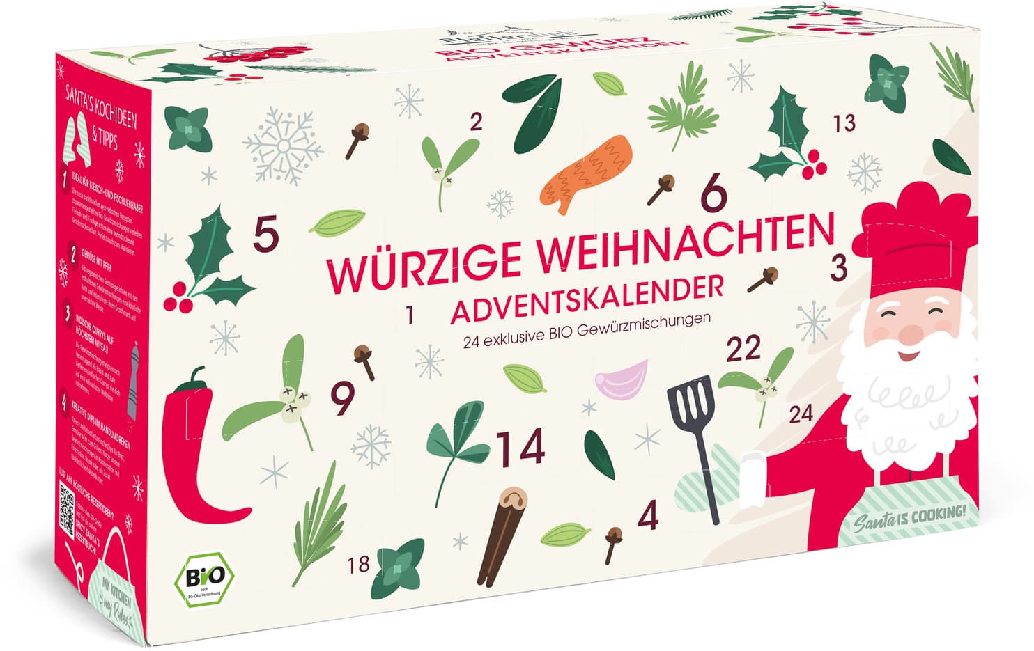 English Tea Shop Bio Gewürze Adventskalender