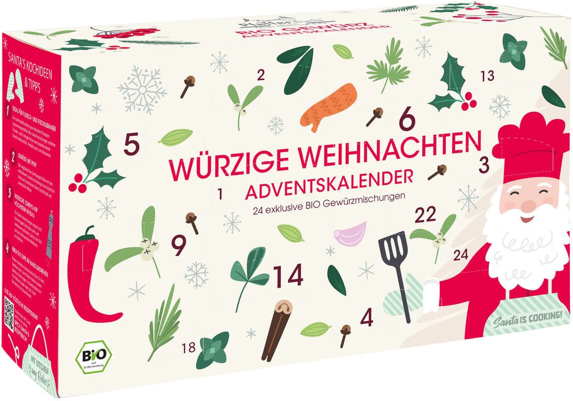 English Tea Shop Bio Gewürze Adventskalender