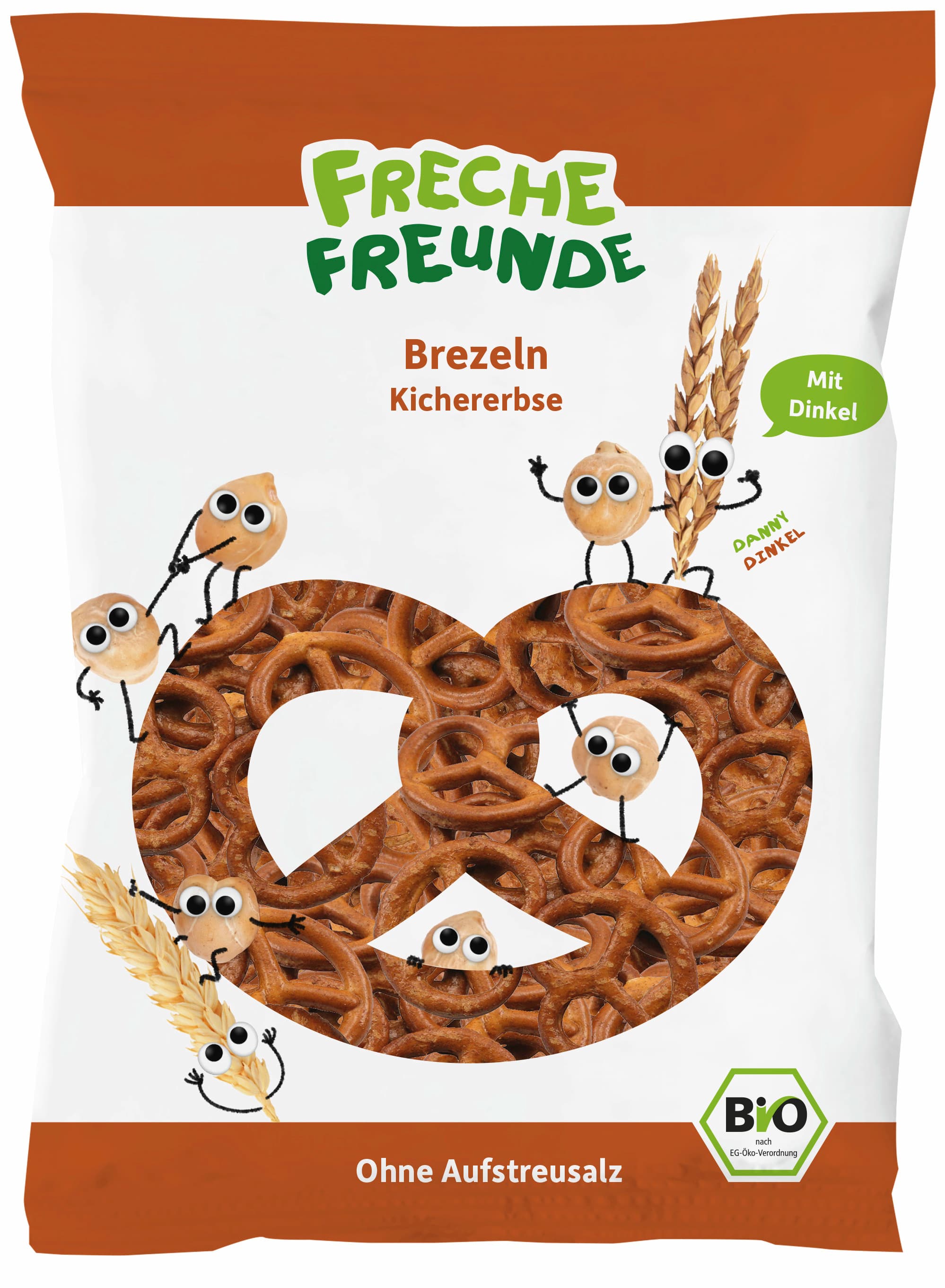 Freche Freunde Brezel Kichererbse