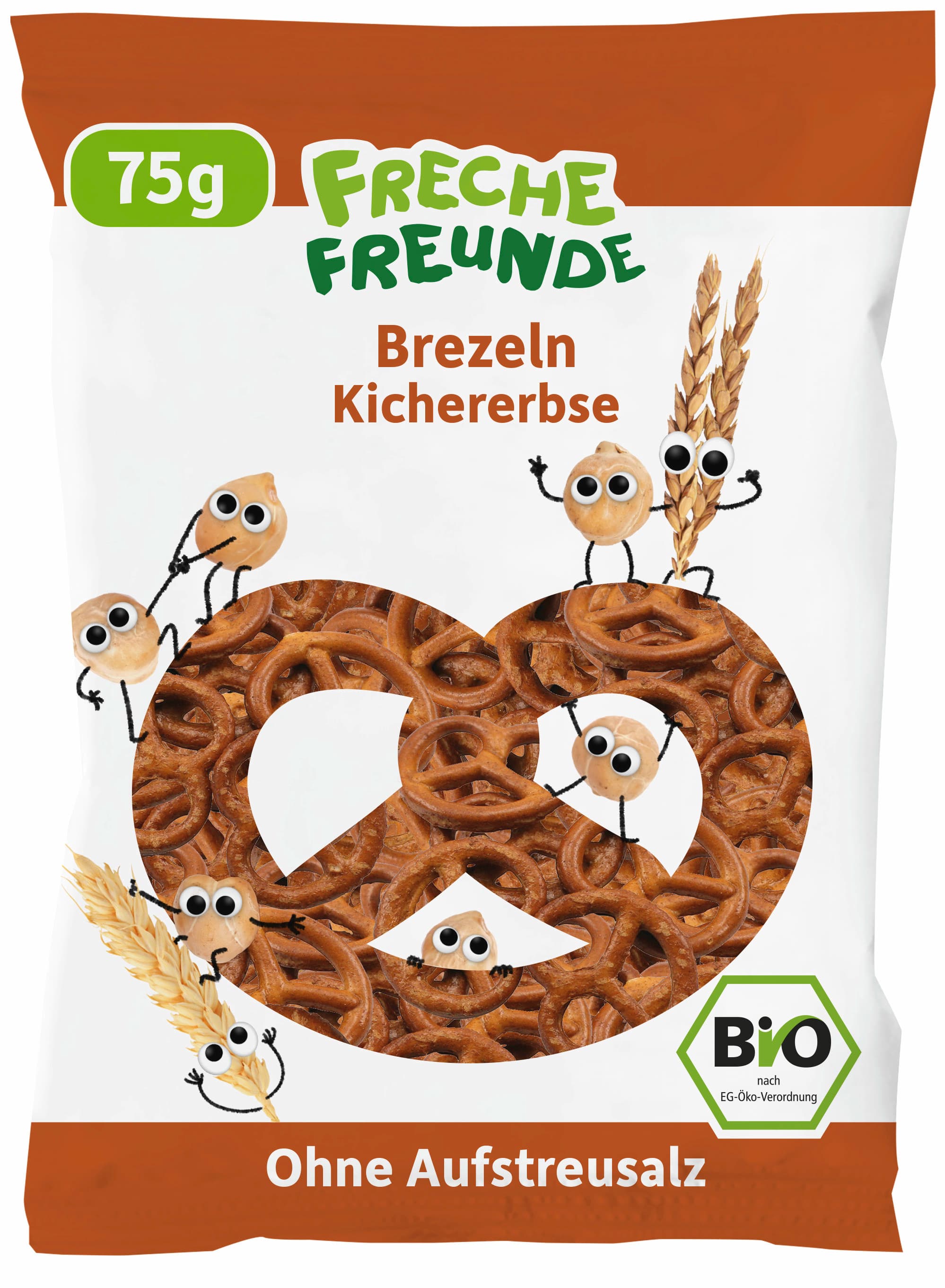 Freche Freunde Brezel Kichererbse
