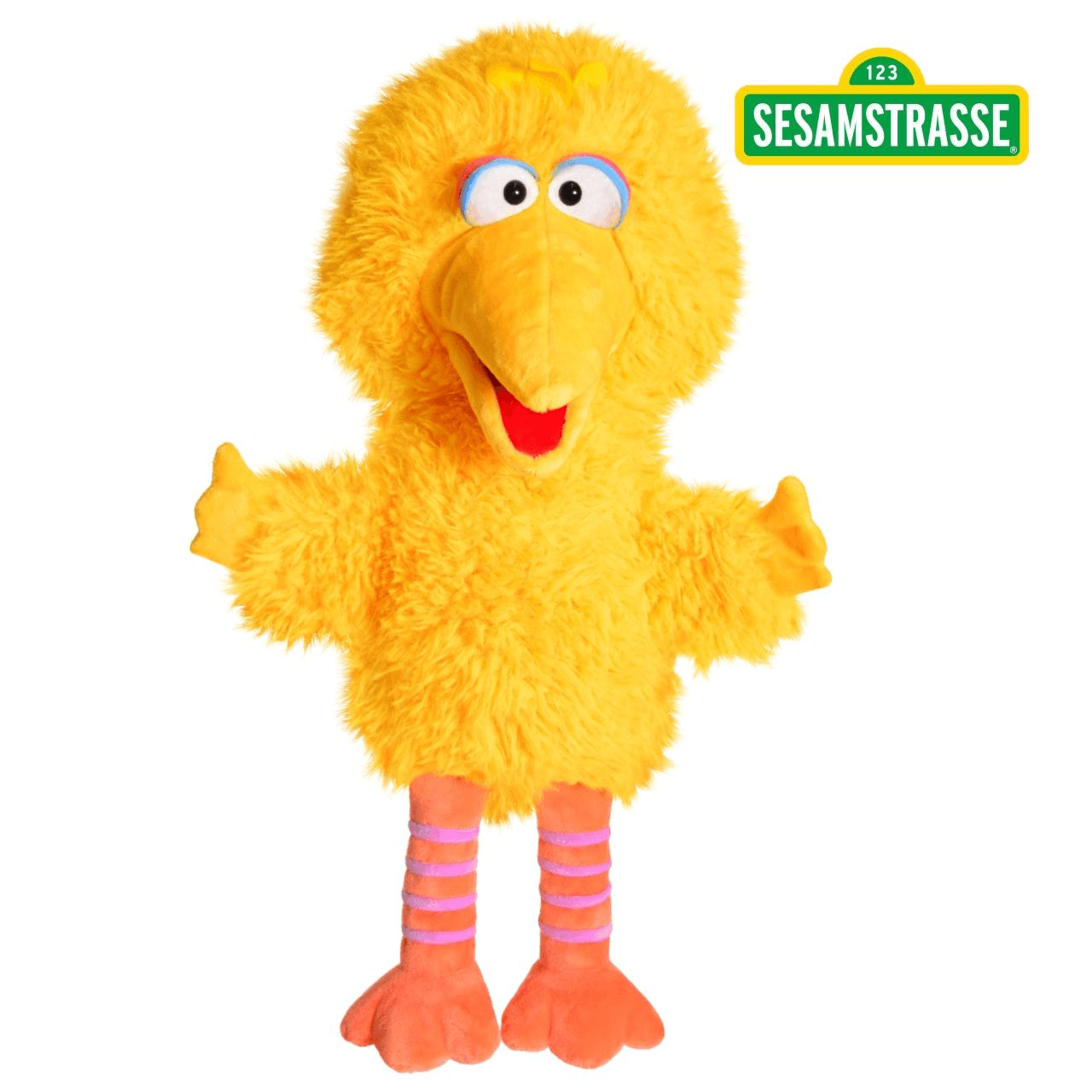 Living Puppets Bibo Sesamstraße Handpuppe 52 cm