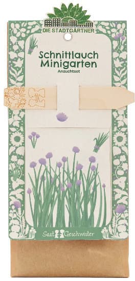 DIE STADTGÄRTNER Minigarten Bio Schnittlauch