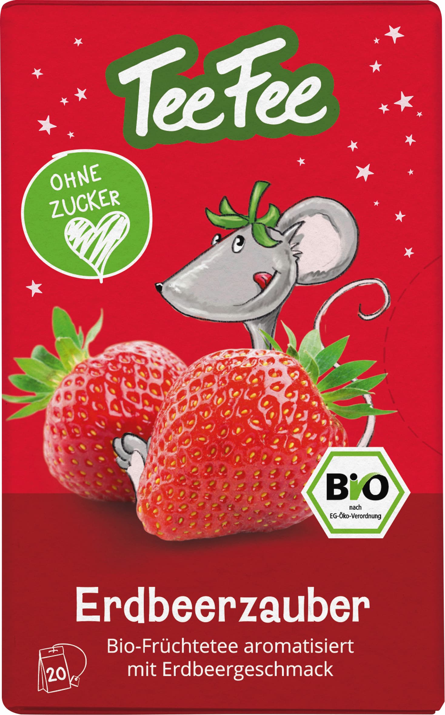 TeeFee Früchtetee Bio Erdbeerzauber