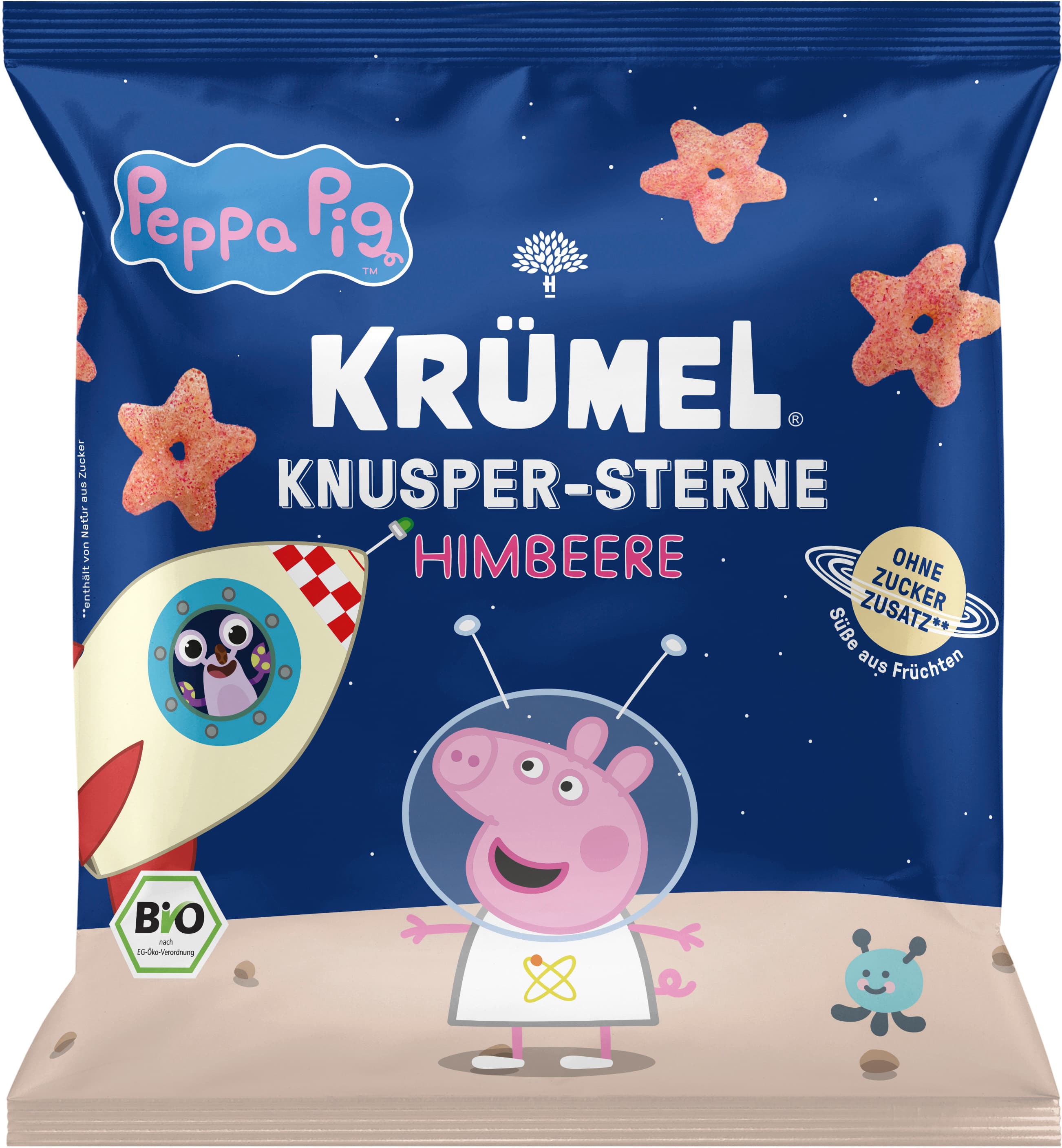 Krümel Bio Himbeer Sterne Peppa X Krümel