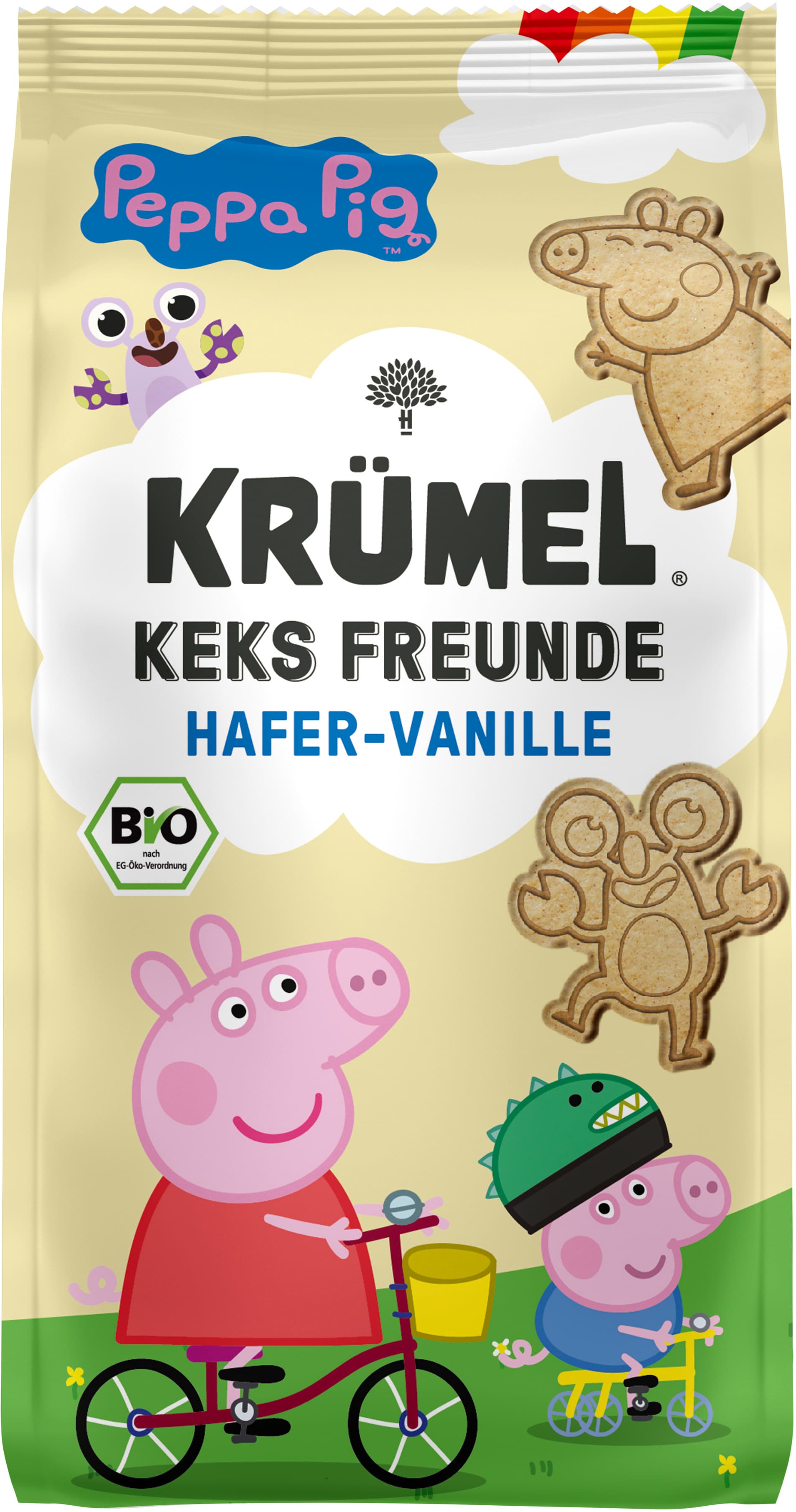 Krümel Bio Hafer-Vanille Keks Peppa X Krümel