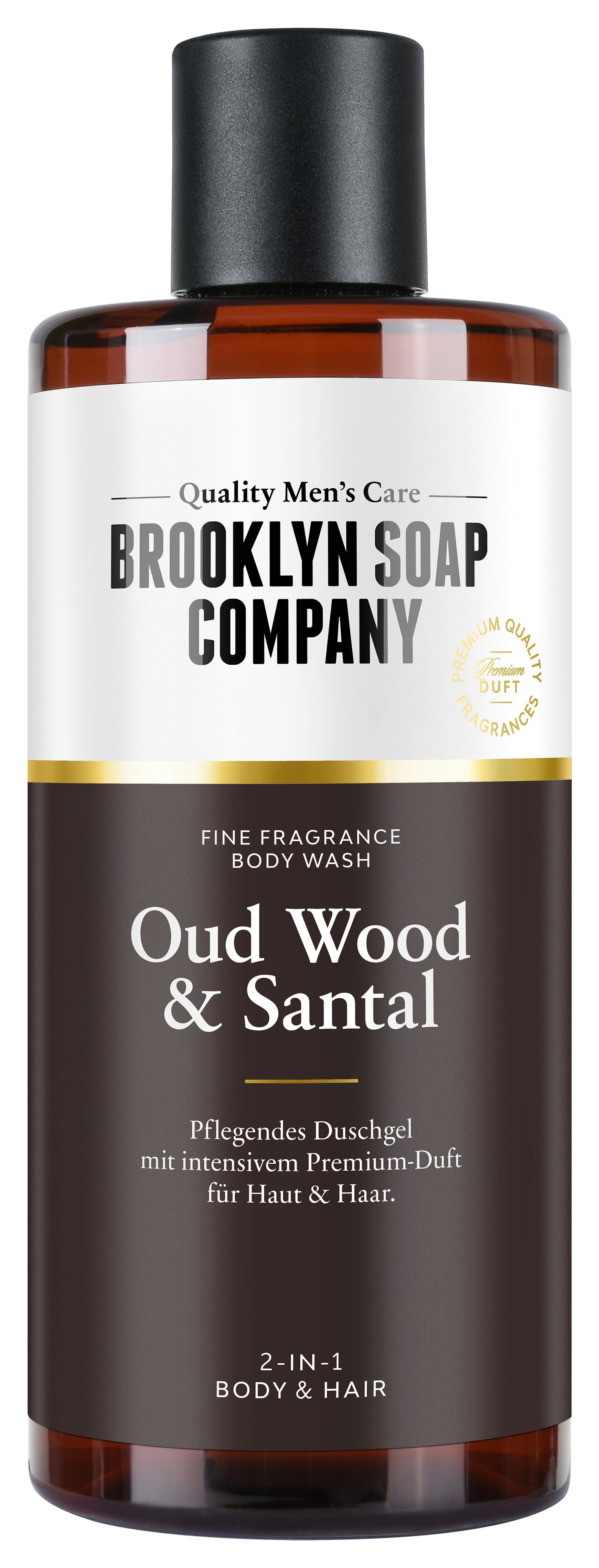BROOKLYN SOAP COMPANY Oud Wood & Santal Duschgel
