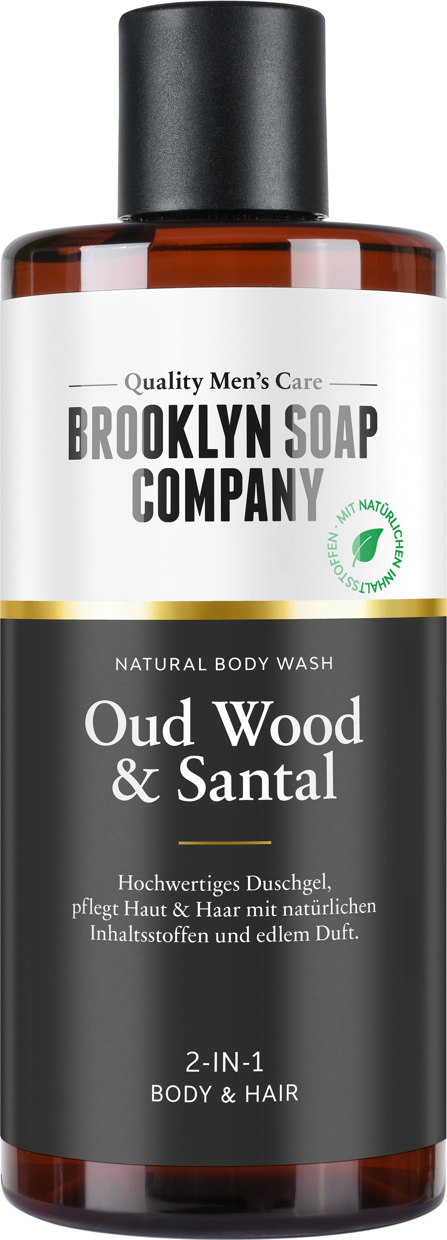 BROOKLYN SOAP COMPANY Oud Wood & Santal Duschgel