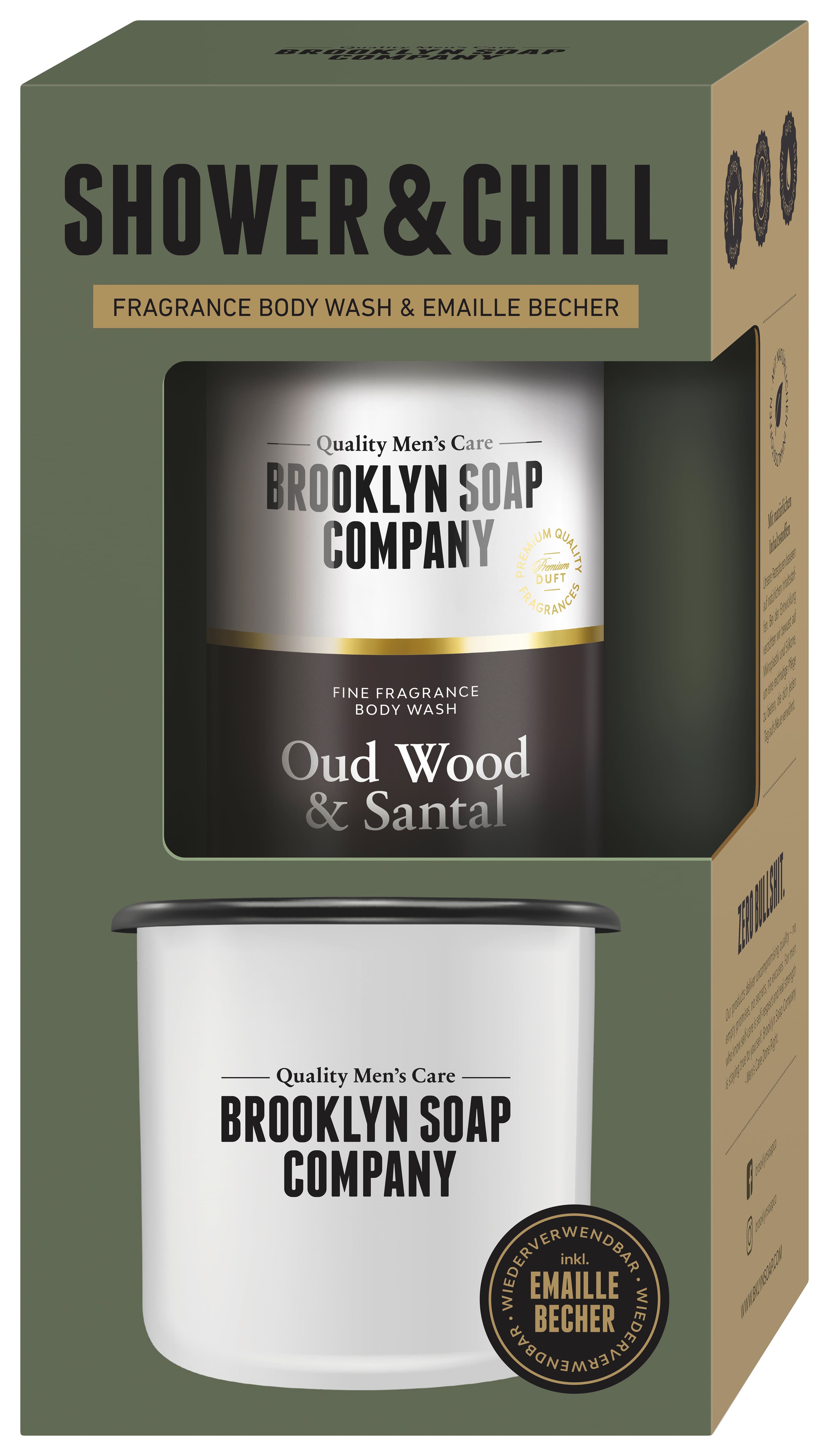 Brooklyn Soap Company Shower & Chill Geschenkset
