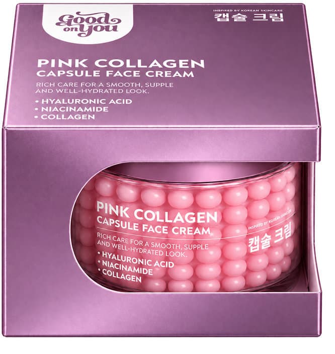 Good on You Face Cream Pink Collagen Capsule