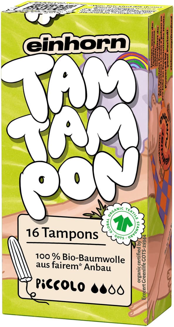 einhorn Bio-TamTampons piccolo