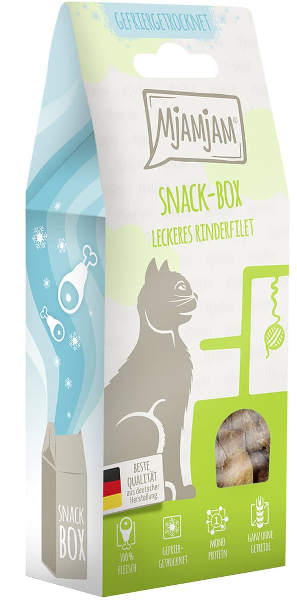 MjAMjAM Katzensnack Leckeres Rinderfilet