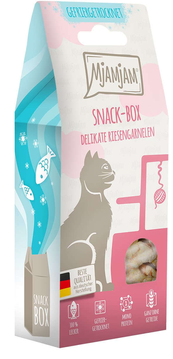 MjAMjAM Katzensnack Delikate Riesengarnelen