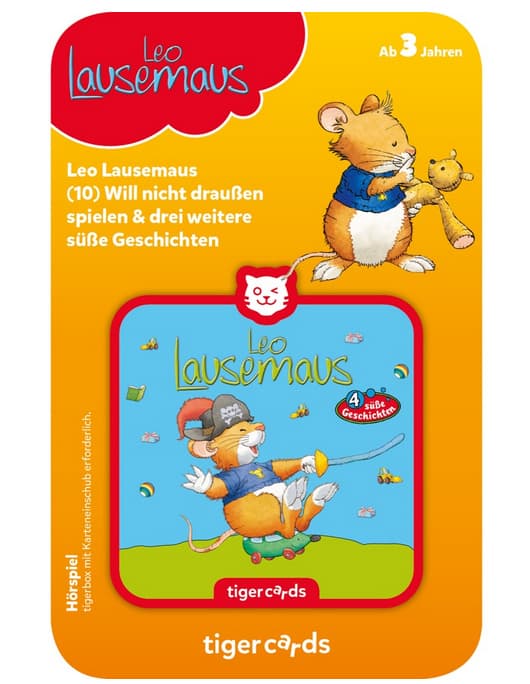 tigercard Leo Lausemaus – Geht auf Schatzsuche und 3 weitere süße Geschichten