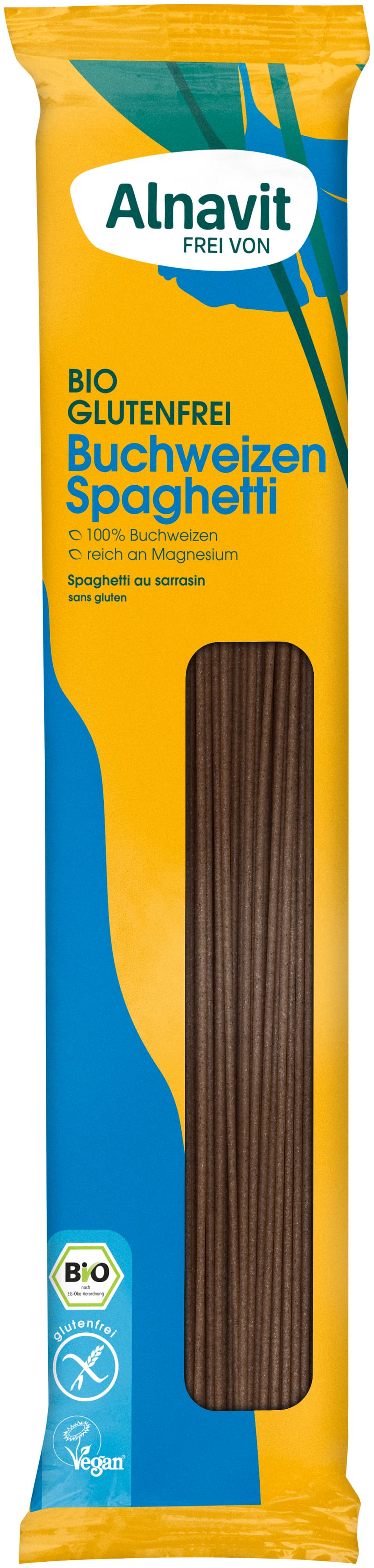 Alnavit Bio Buchweizen Spaghetti glutenfrei