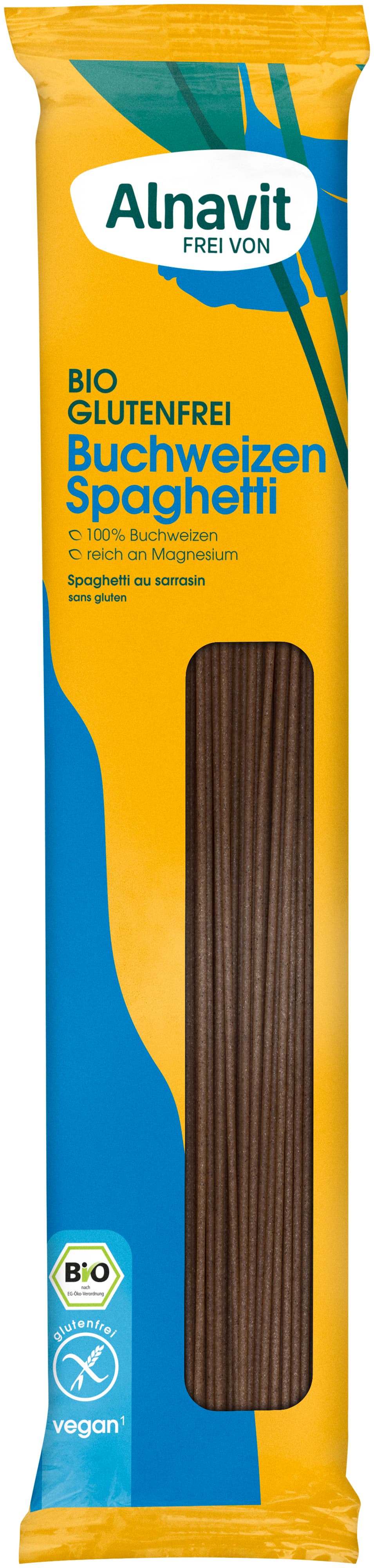 Alnavit Bio Buchweizen Spaghetti glutenfrei