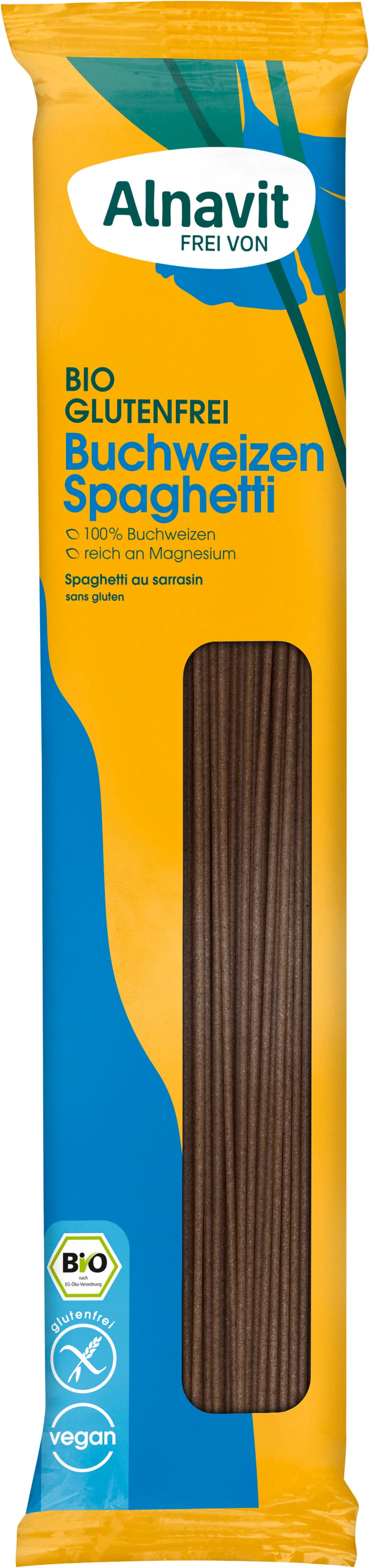 Alnavit Bio Buchweizen Spaghetti glutenfrei