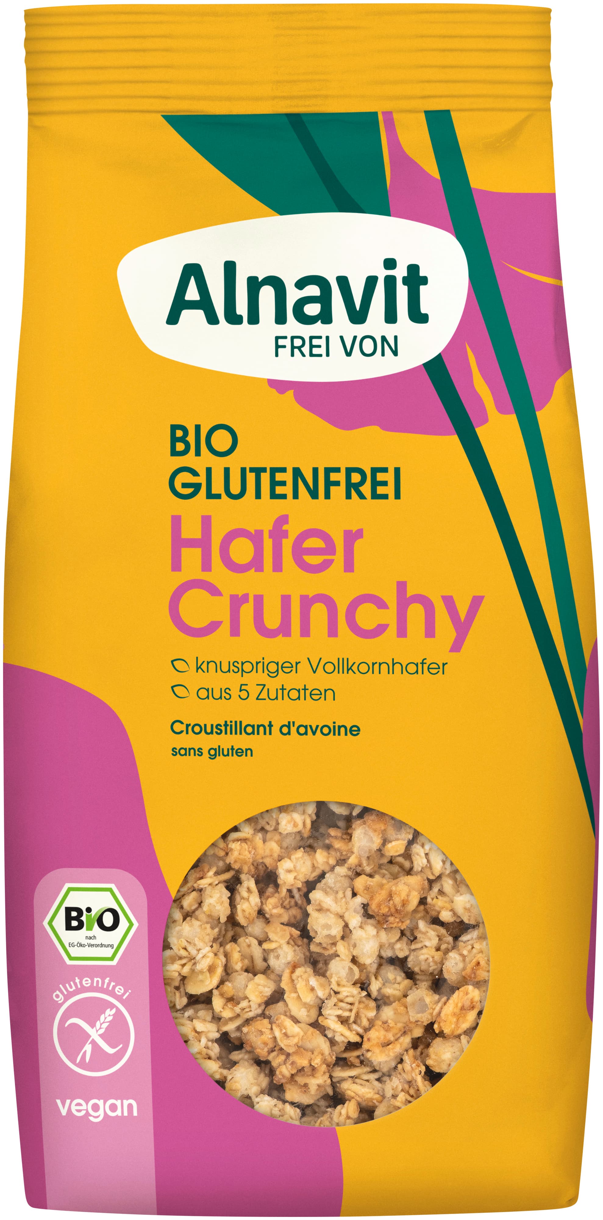 Alnavit Bio Hafer Crunchy glutenfrei