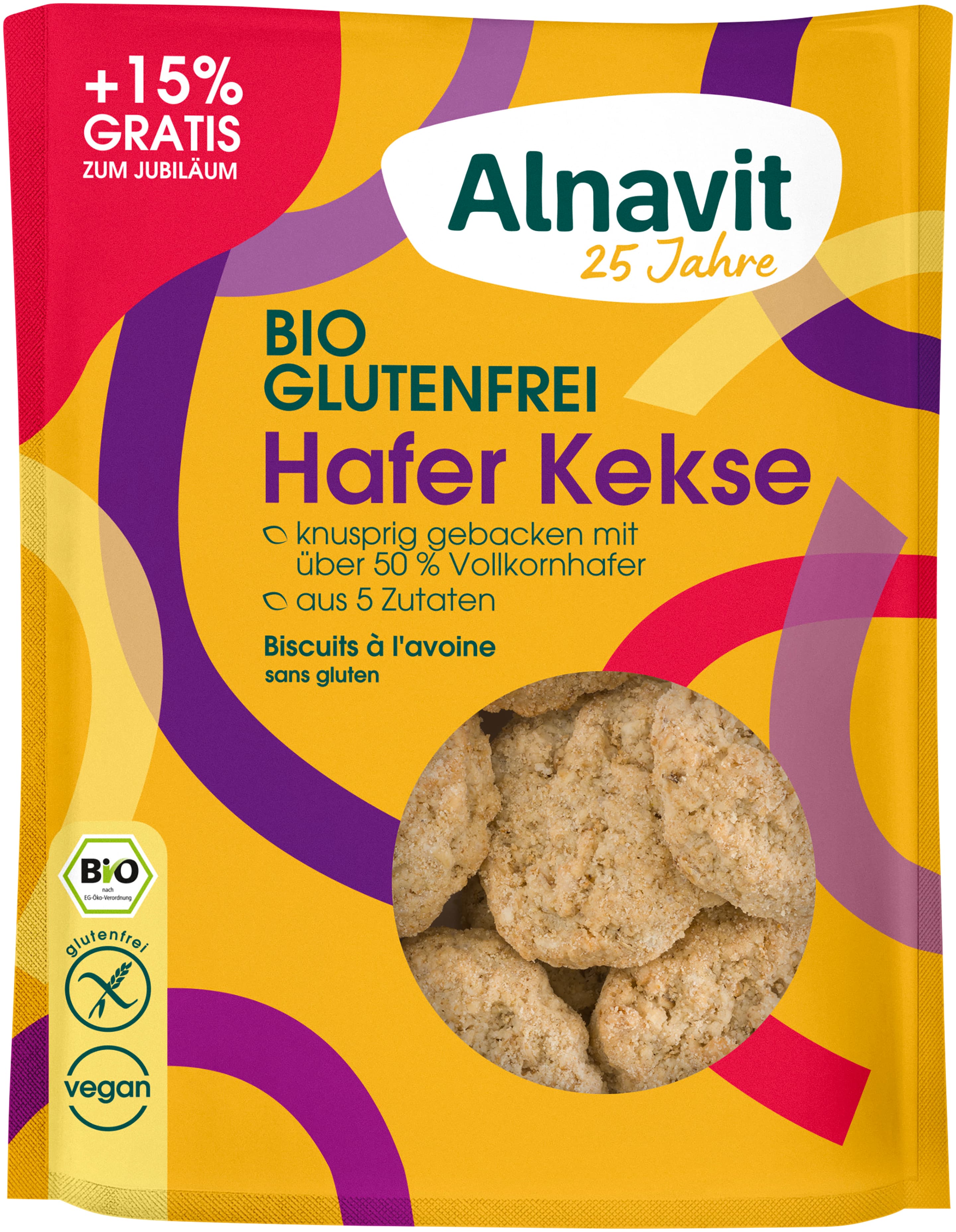 Alnavit Bio Hafer Kekse glutenfrei