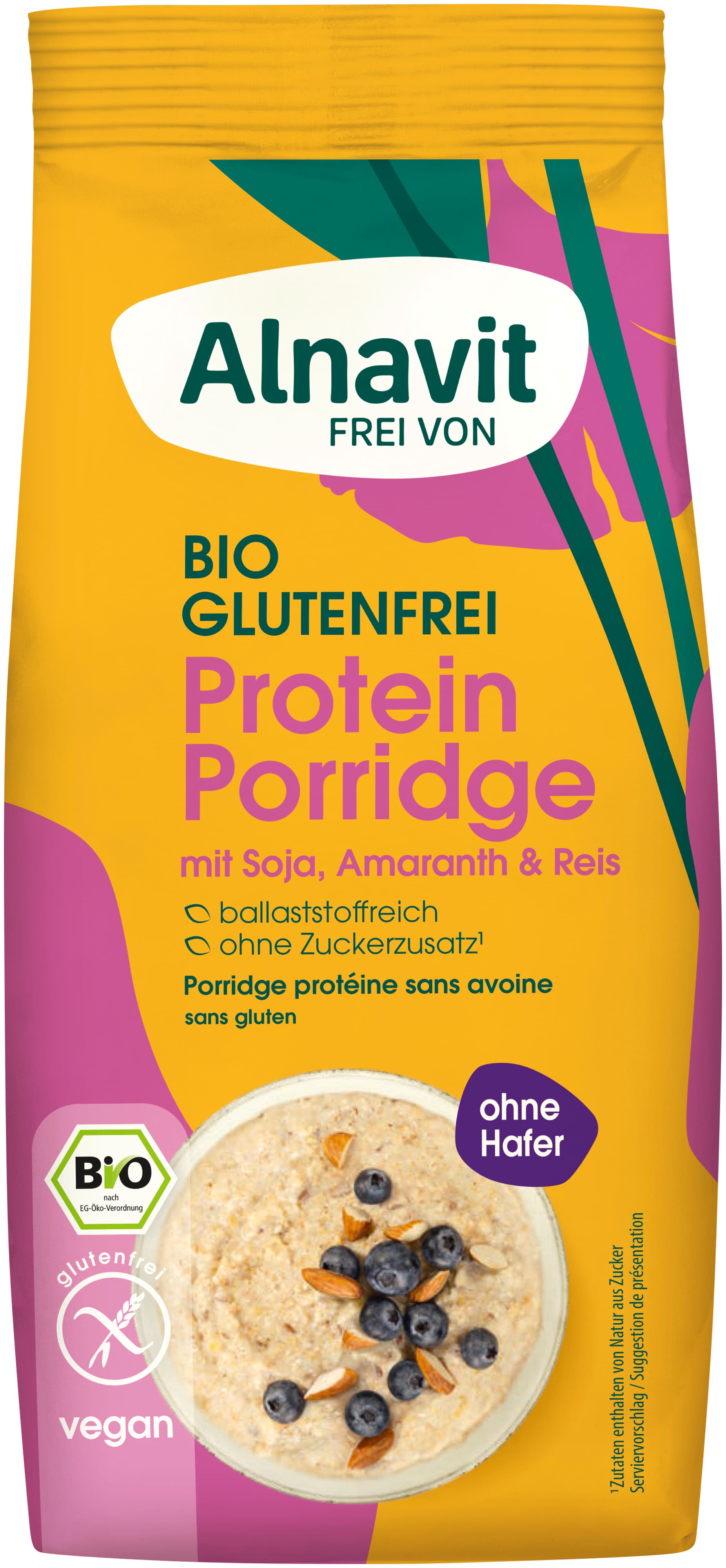 Alnavit Bio Protein Porridge glutenfrei