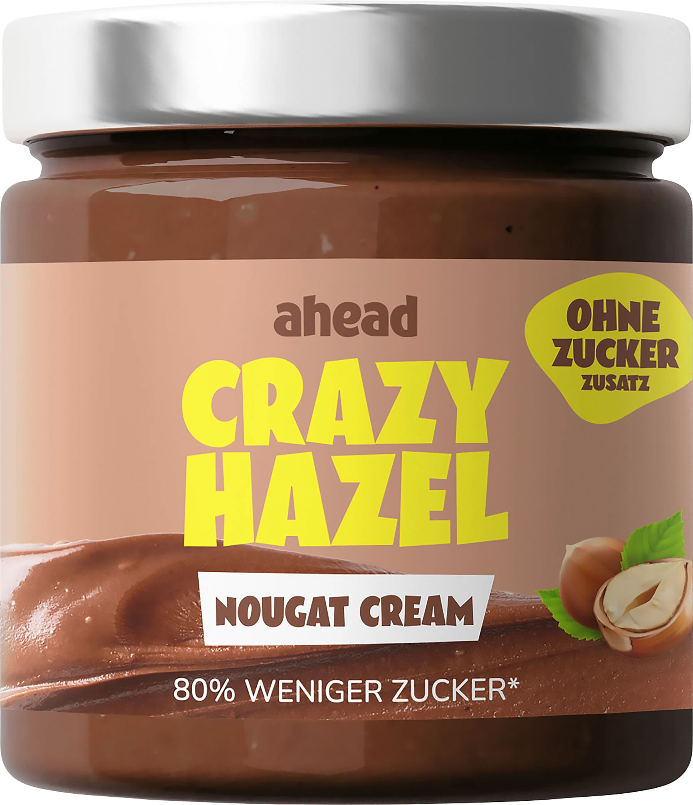 AHEAD Crazy Hazel Cream mit weniger Zucker
