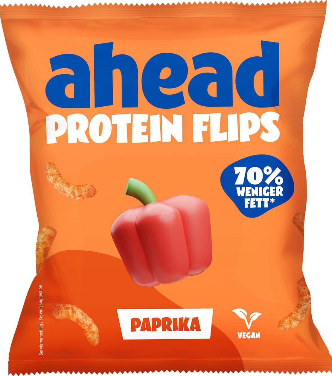 AHEAD Crispies High Protein Paprika