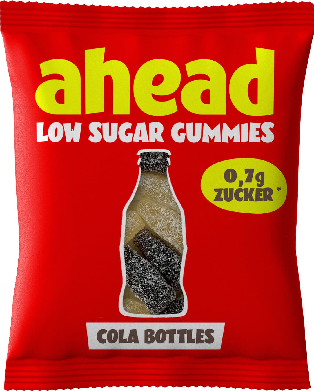 AHEAD Cola Bottles Gummies Low Sugar