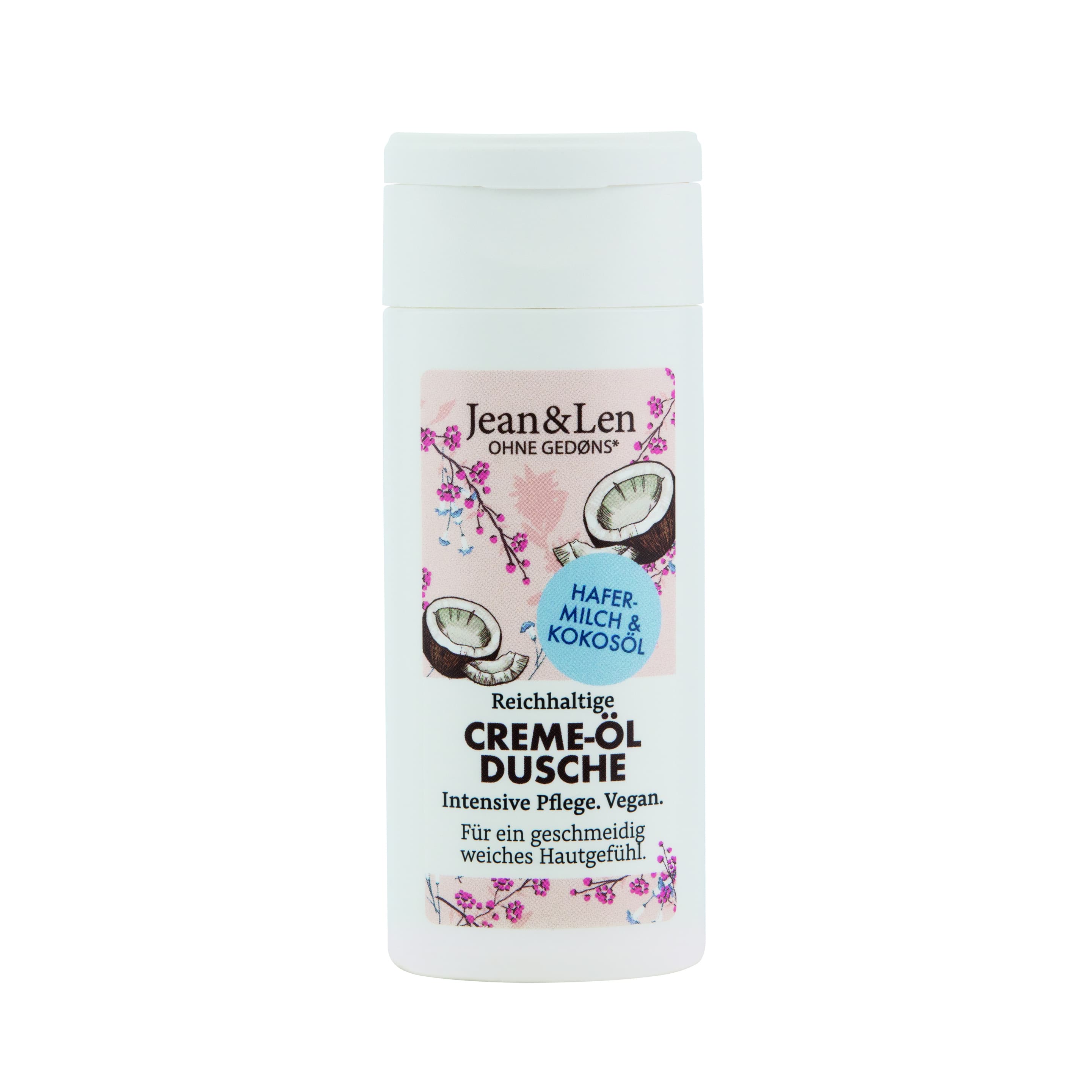 Jean&Len Mini Reichhaltige Creme-Öl Dusche Hafermilch/Kokosöl