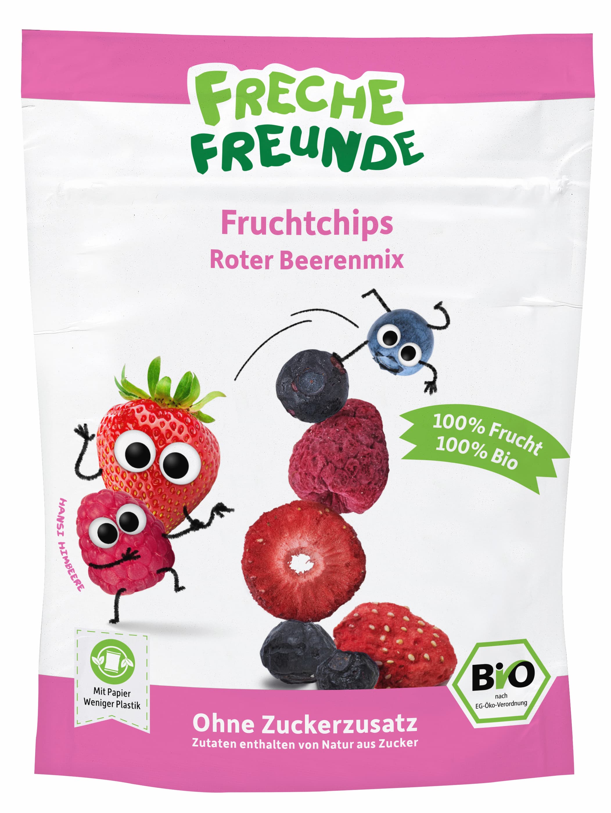 Freche Freunde Bio Roter Beerenmix Fruchtchips