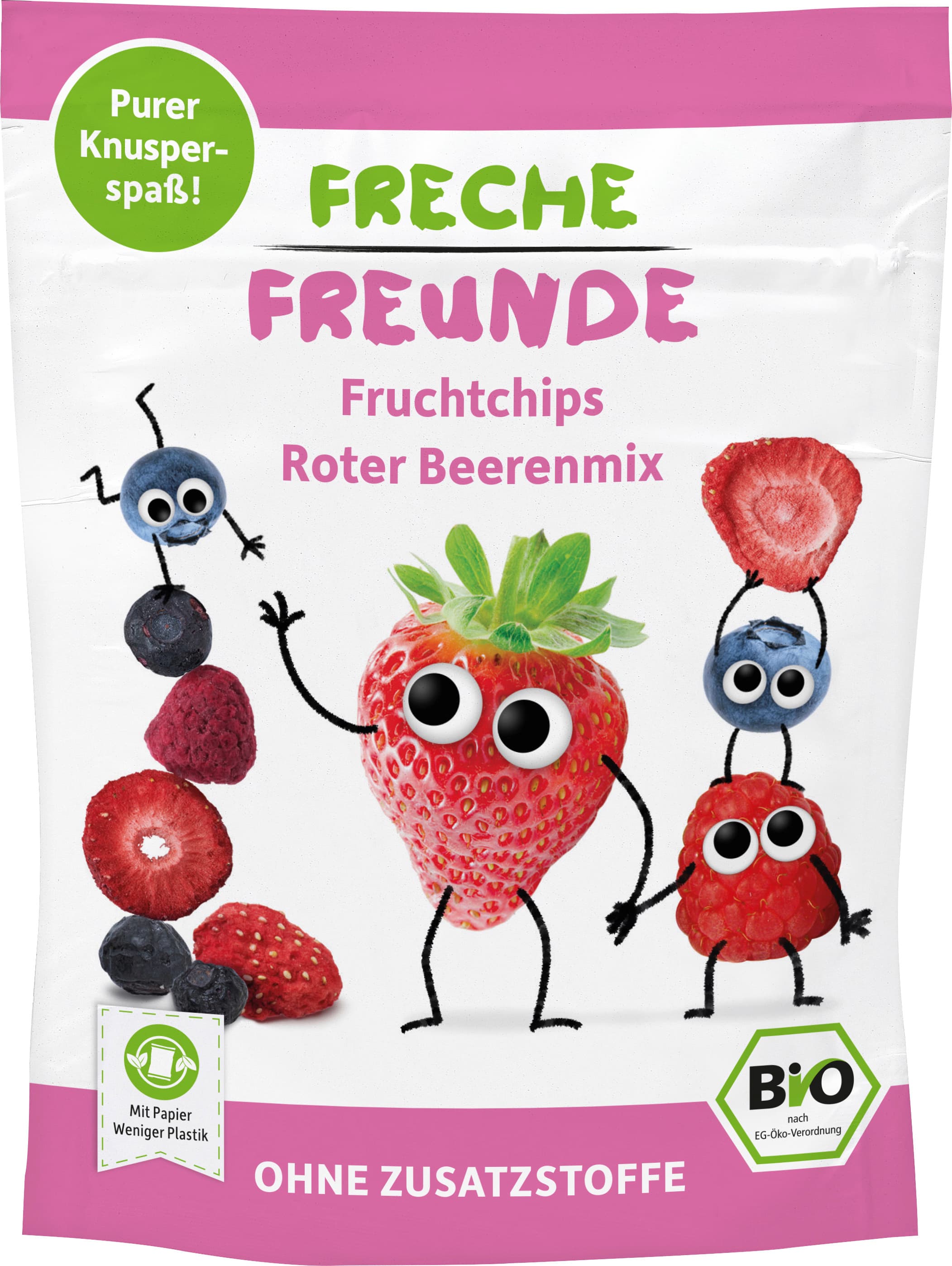 Freche Freunde Bio Roter Beerenmix Fruchtchips