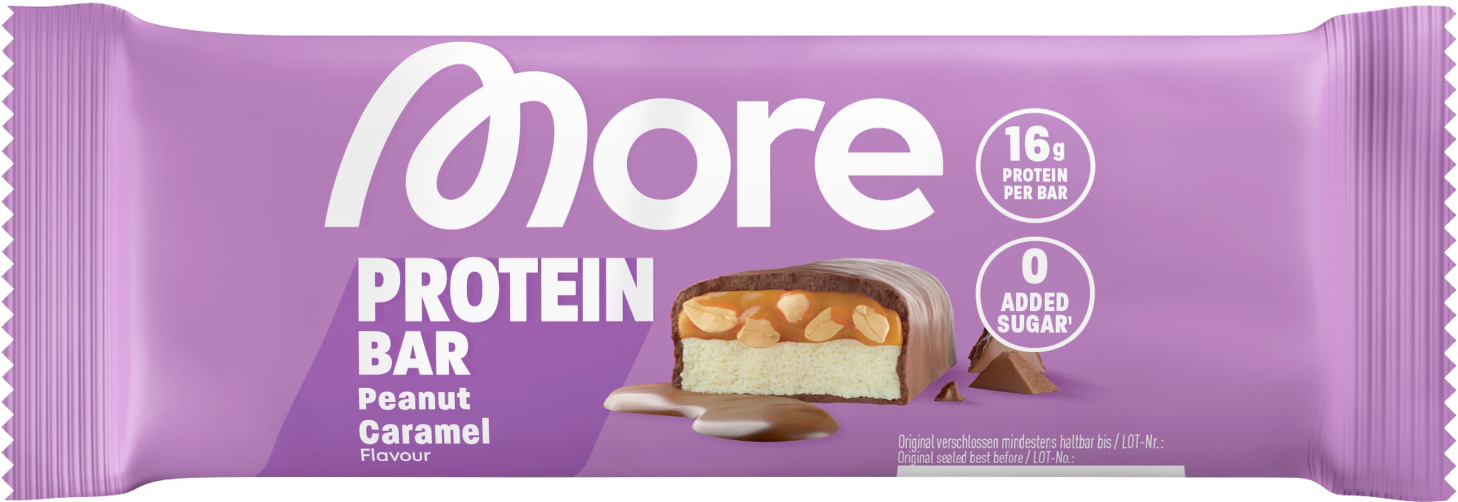 More Proteinriegel Soft Bars Peanut Caramel