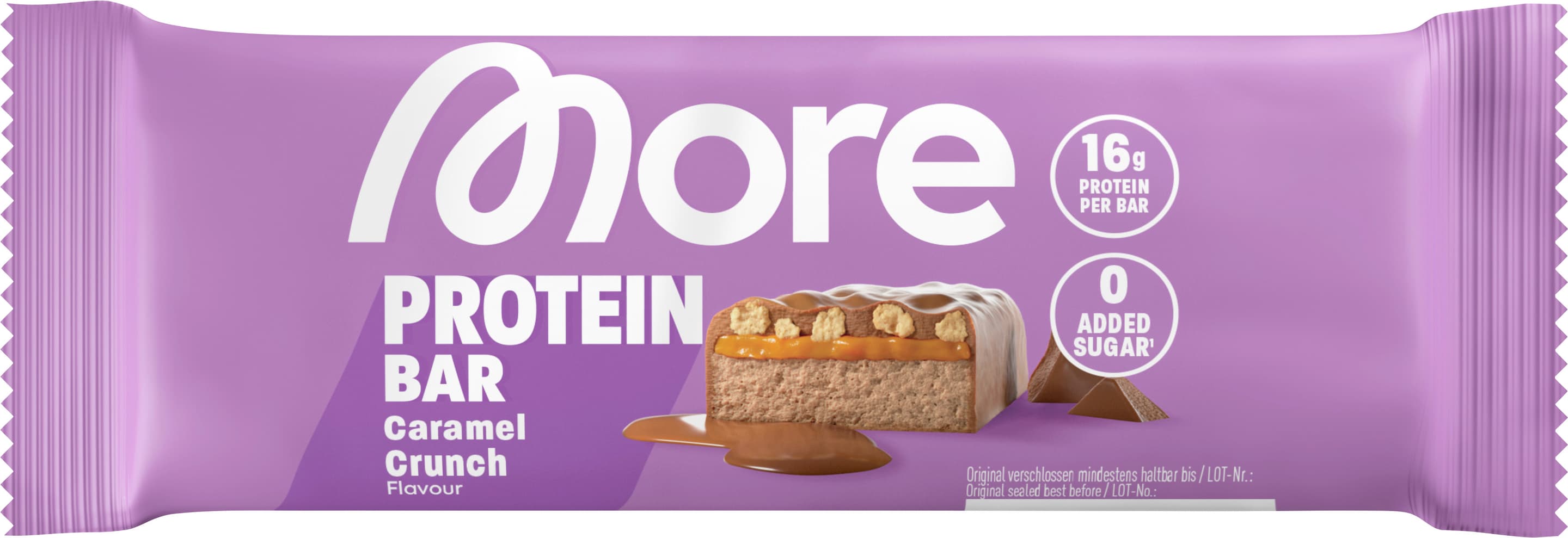 More Proteinriegel Soft Bars Caramel Crunch