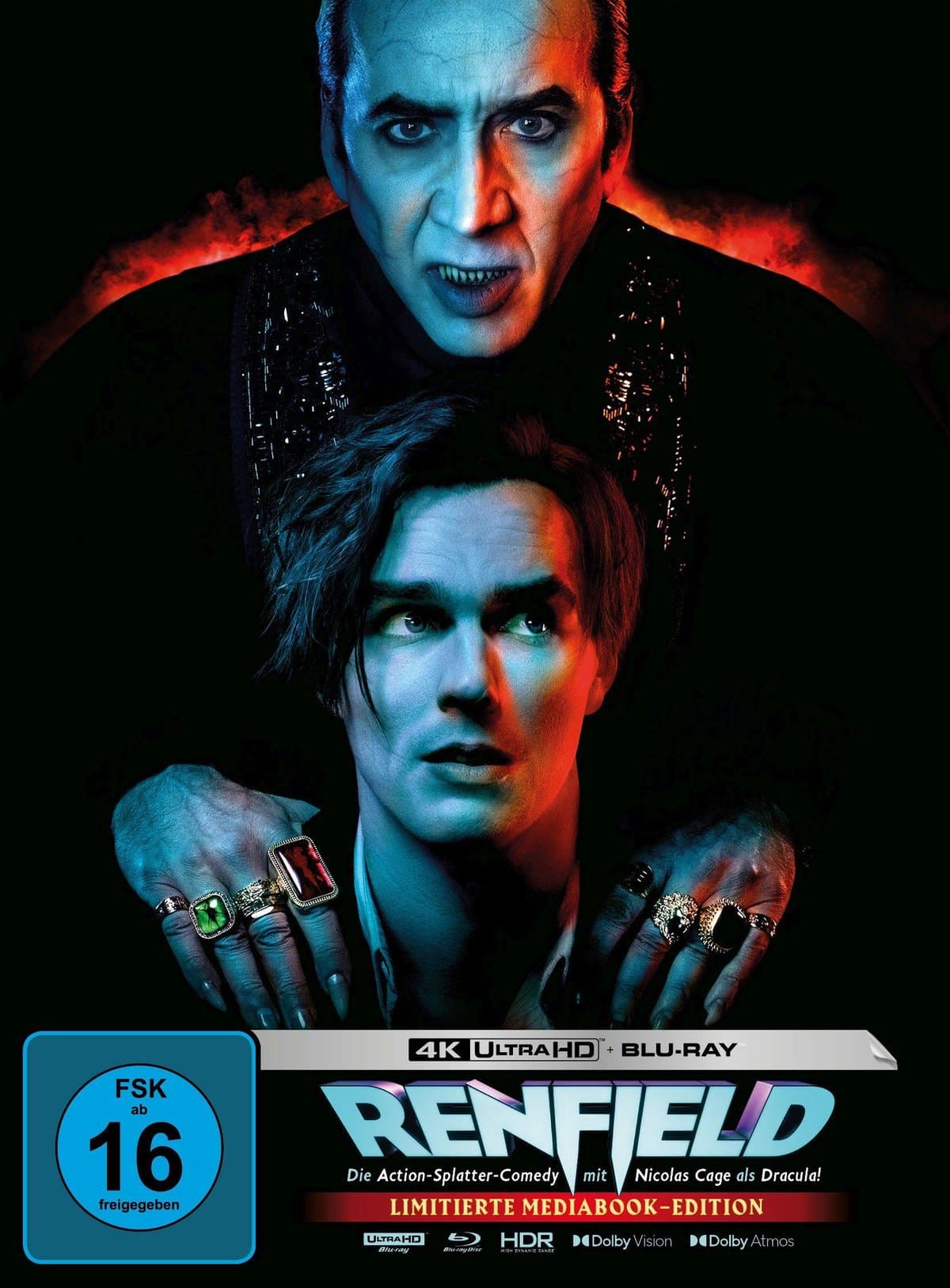 Renfield - Limitierte Mediabook-Edition auf 666 Stück - Cover A (4K Ultra HD + Blu-ray)