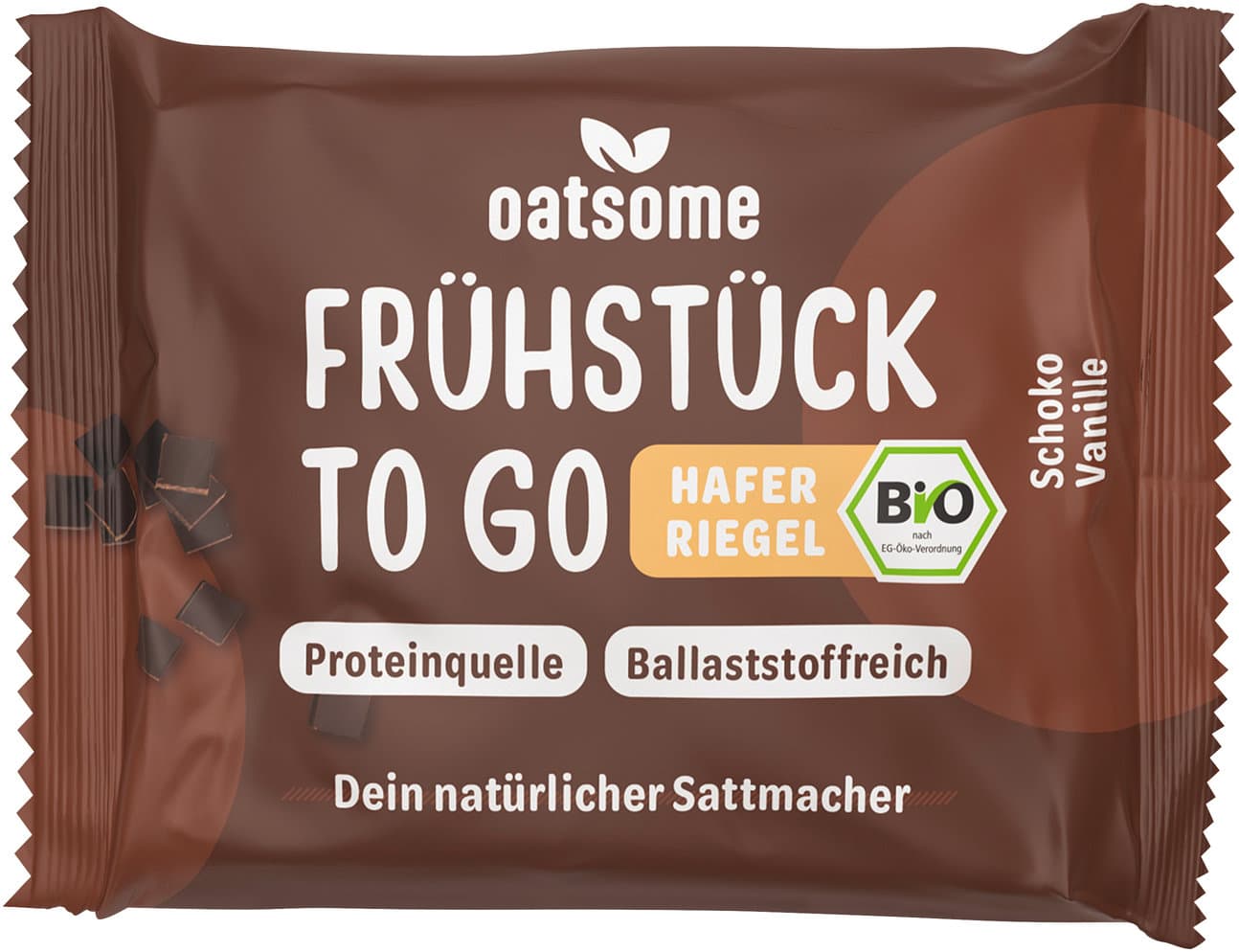 Oatsome Bio Frühstück To Go Schoko Vanille