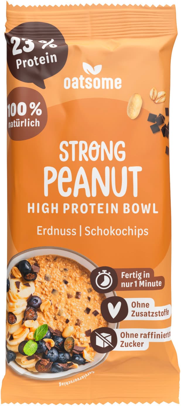 Oatsome Strong Peanut High Protein Bowl