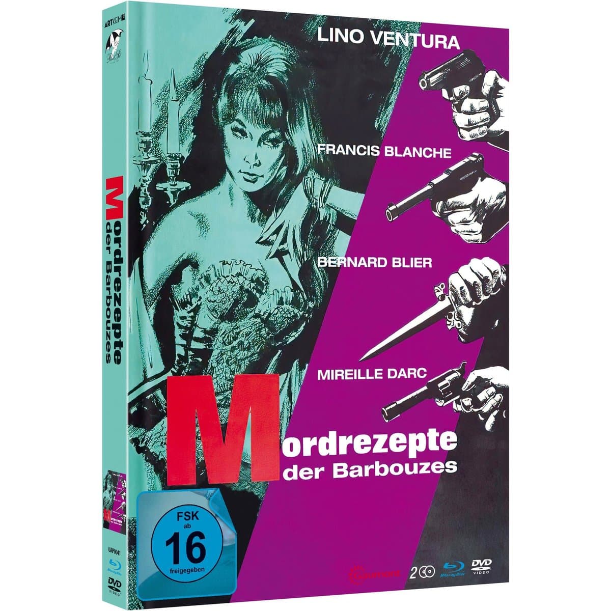 Mordrezepte der Barbouzes - Limited Mediabook (in HD neu abgetastet, Blu-ray+DVD+Booklet, limitiert auf 500 Stück)