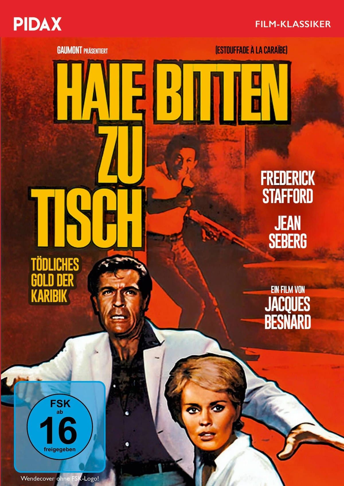 Haie bitten zu Tisch (Estouffade à la Caraïbe) / Exotischer Abenteuerfilm mit Frederick Stafford („OSS 117“) und Jean