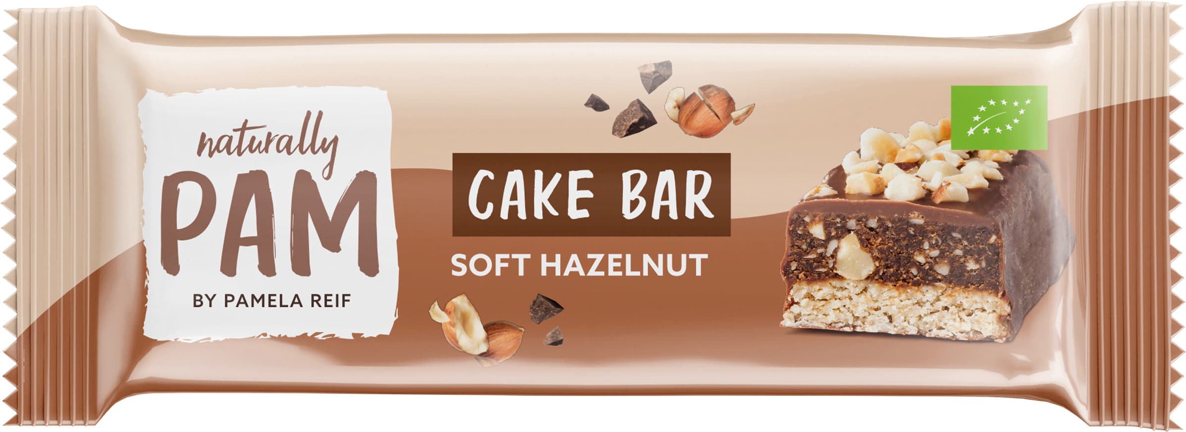 naturally PAM Bio Cake Bar Soft Hazelnut