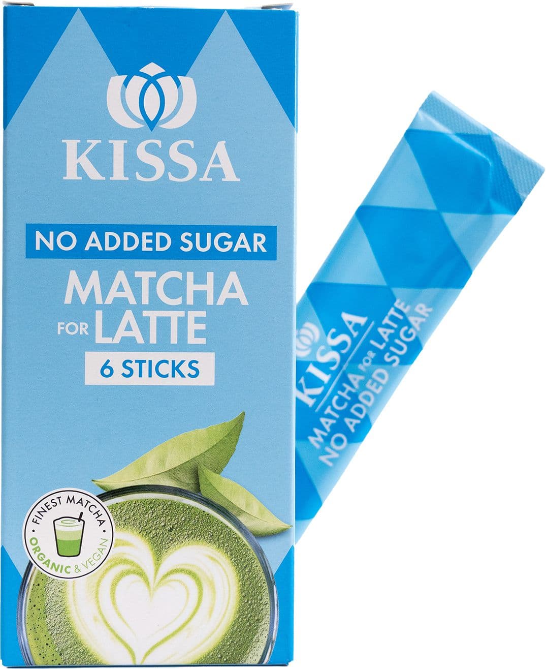 KISSA Bio Matcha for Latte Sticks