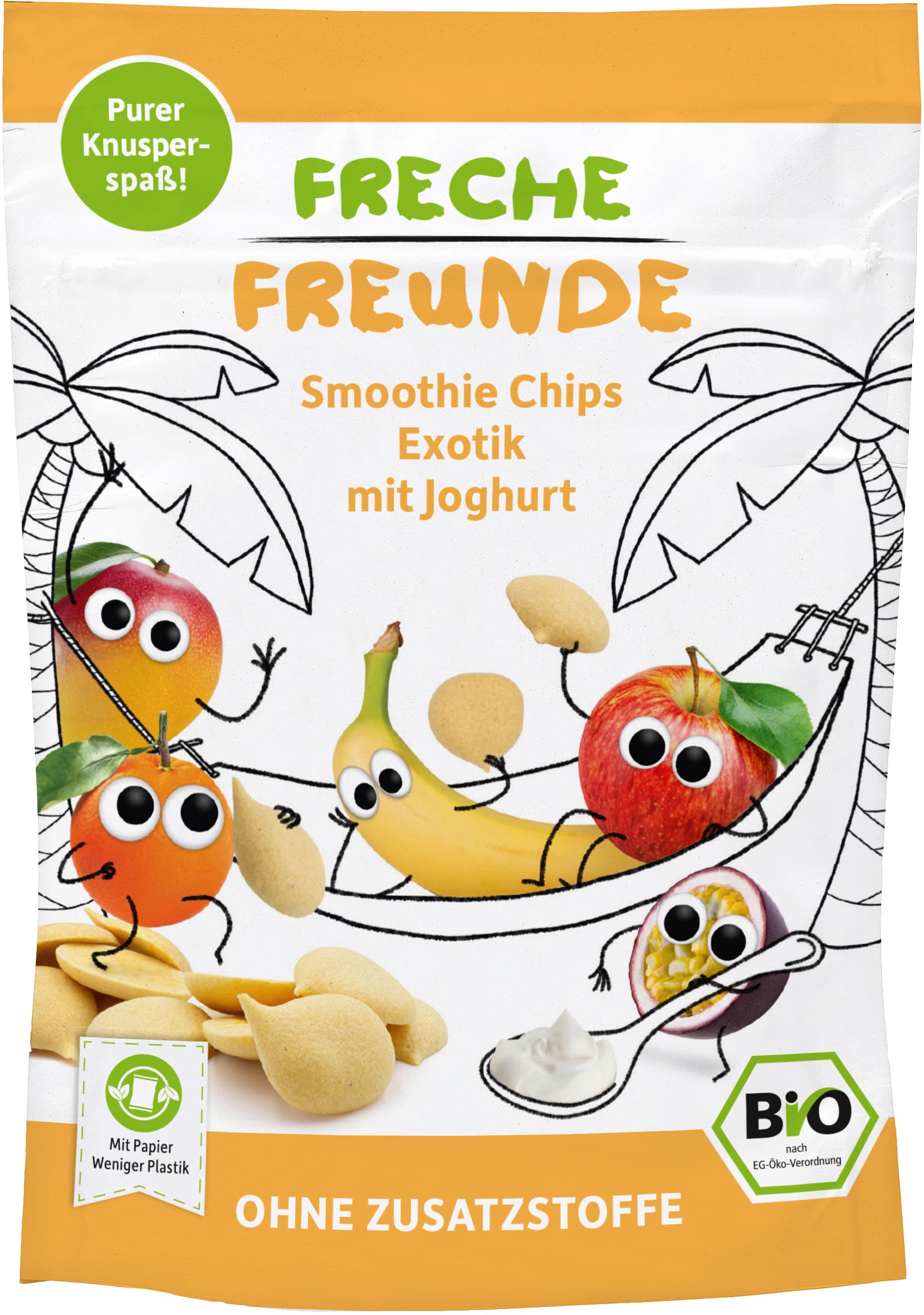 Freche Freunde Smoothie Chips Exotik mit Joghurt