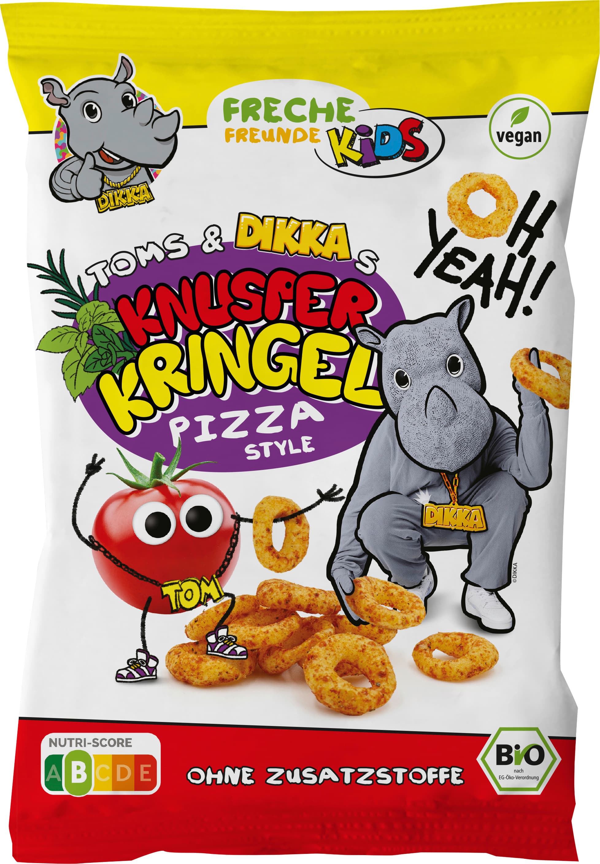 Freche Freunde Kids Bio Knusper Kringel Pizza Style