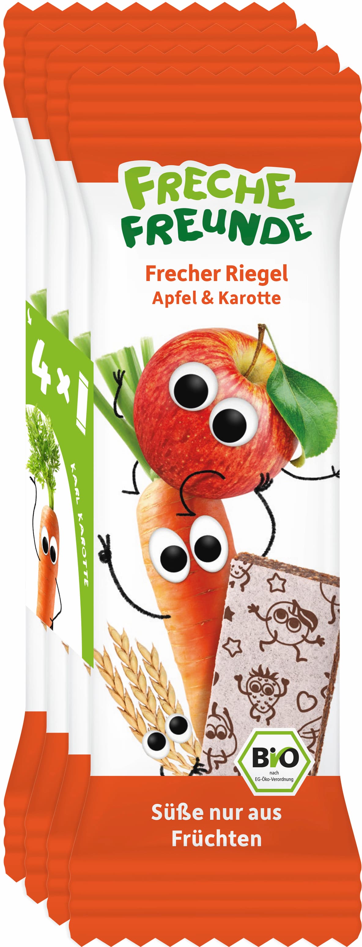 Barrita ecológica de manzana y Barrita Freche Freunde