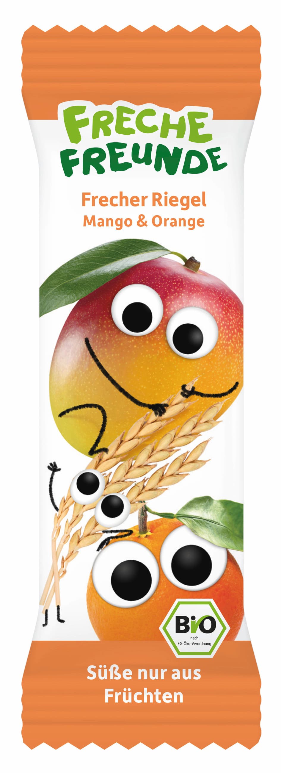 Freche Freunde Bio Riegel Mango & Orange