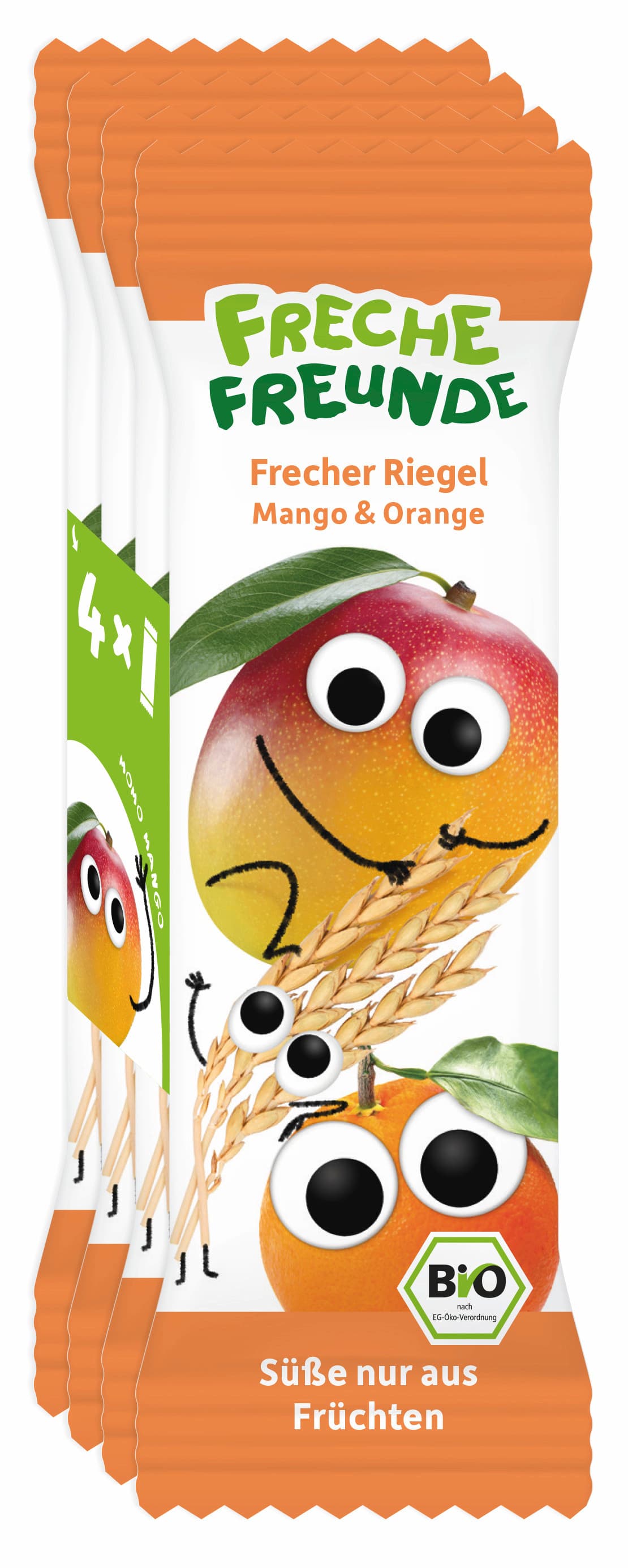 Freche Freunde Bio Riegel Mango & Orange