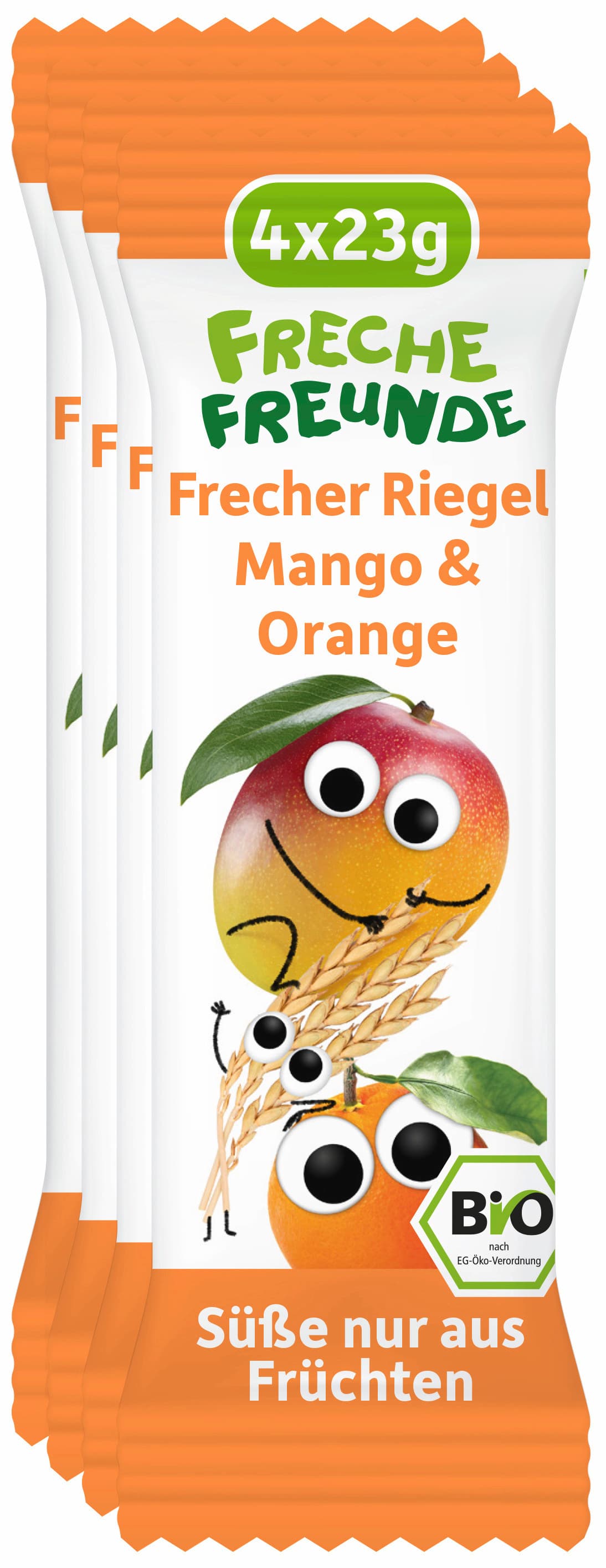 Freche Freunde Bio Riegel Mango & Orange