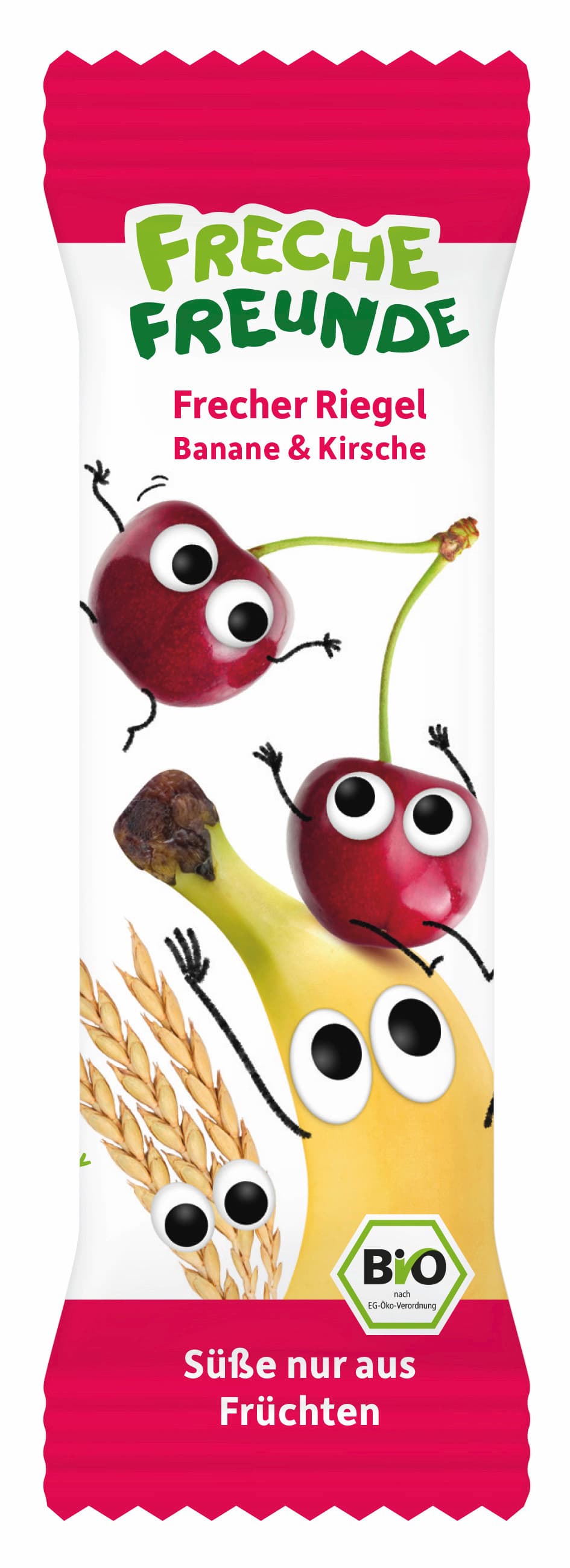 Freche Freunde Bio Riegel Banane & Kirsche