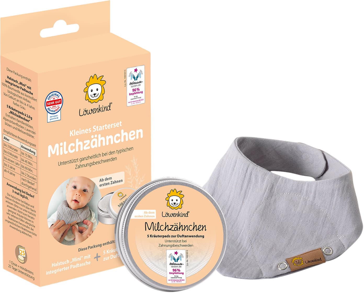 LÖWENKIND Kleines Starterset Milchzähnchen