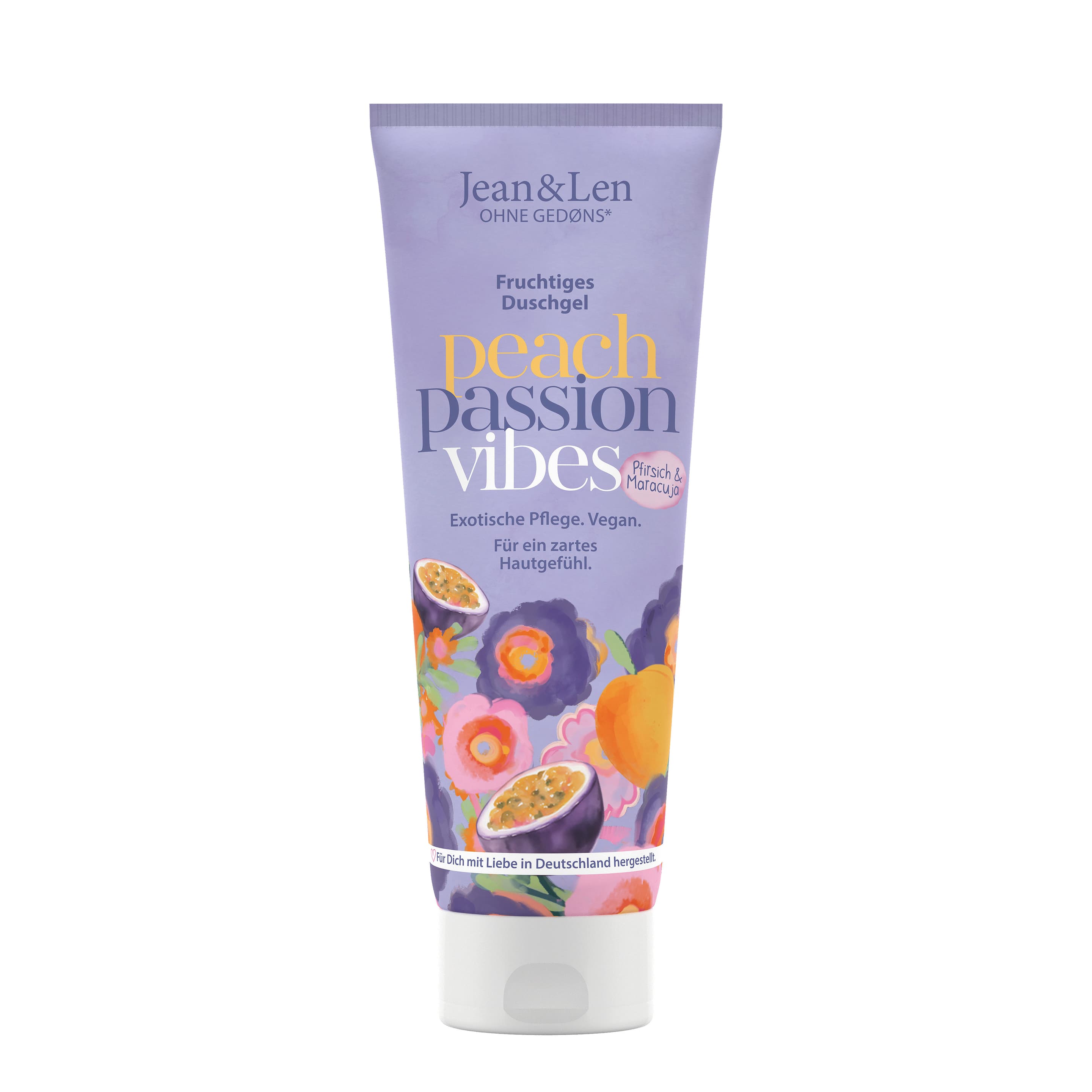 Jean&Len Fruchtiges Duschgel Pfirsich & Maracuja