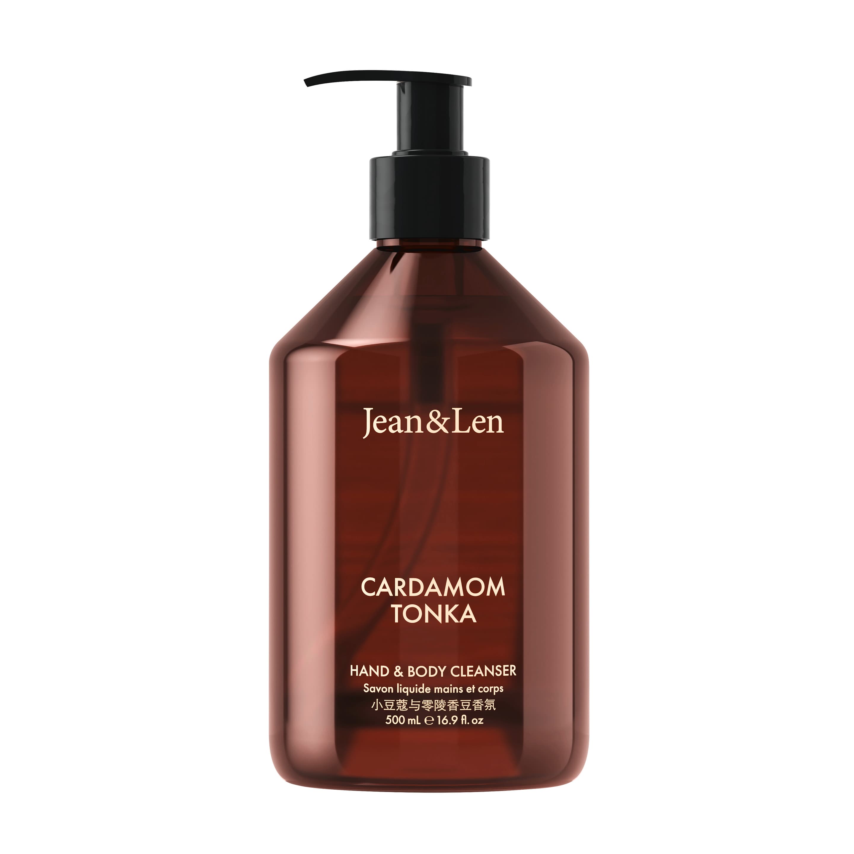 Jean&Len Hand & Body Cleanser Cardamom/Tonka