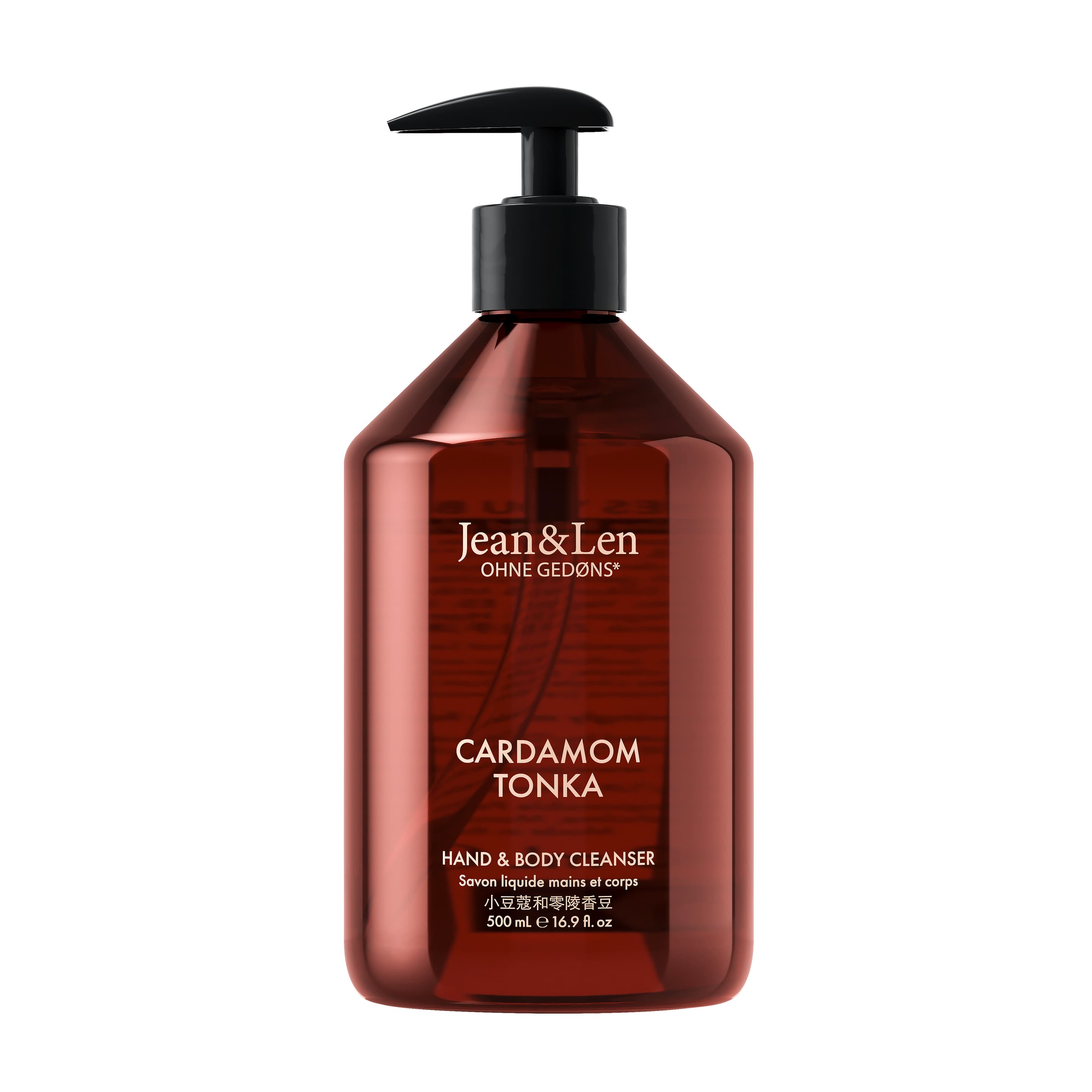 Jean&Len Hand & Body Cleanser Cardamom/Tonka